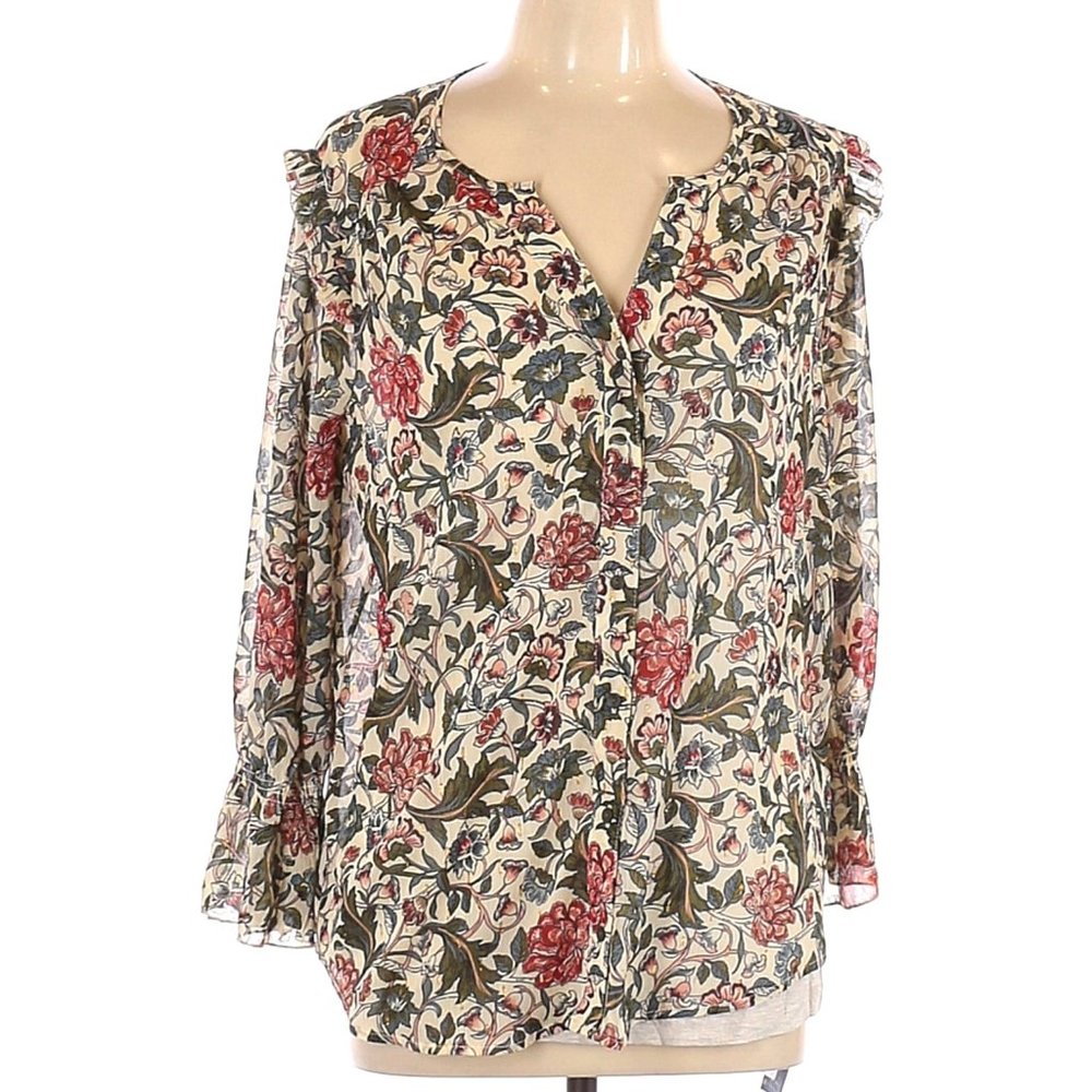 Democracy Long Sleeve Blouse